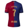 Camiseta de fútbol FC Barcelona Ferran 7 Primera Equipación 2024-25 - Hombre